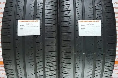 Used summer tire 275/40R21 Pirelli Scorpion Verde All Season FR XL 107/V VOL