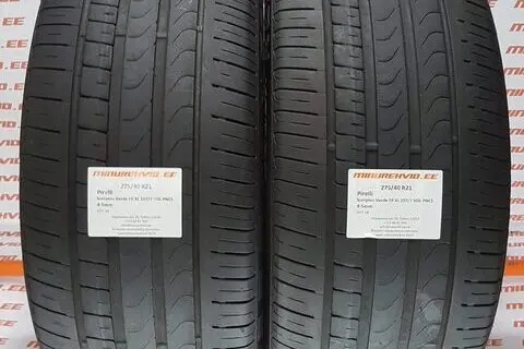 Used summer tire 275/40R21 Pirelli Scorpion Verde FR XL 107/Y VOL PNCS