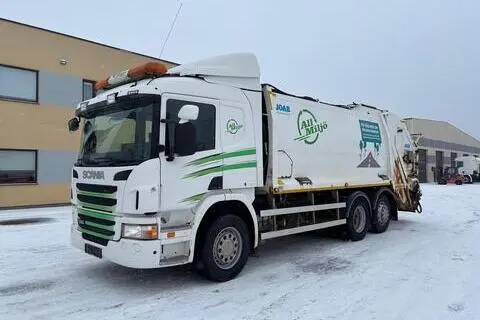 Scania P280 6x2*4 + JOAB PRESS 2-CHAMBERS 17,9 M3, 2013, 206 kW, diisel, automaat