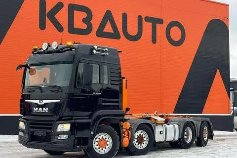 MAN TGS 35.500 8x4H*6, 2018, 368 kW, diisel, automaat
