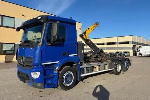 Mercedes-Benz ANTOS 2532, 6X2*4 + PALFINGER MULTILIFT, 2016, 235 kW, diesel, automatic