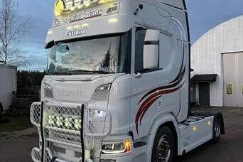 Scania R450, 12.7, 331 kW, diisel, automaat, tagavedu