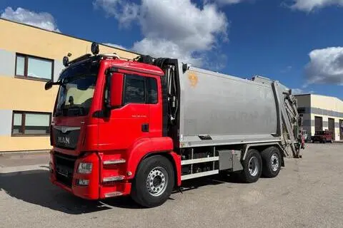 MAN TGS 26.440 6x2*4  + JOAB PRESS 21,7 M3 + VINCH, 2015, 324 kW, дизель, автомат
