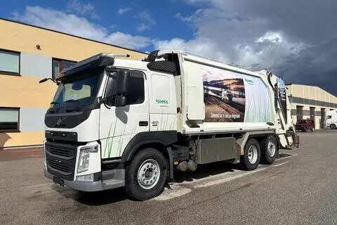 Volvo FM410 6X2*4 + VEB + 2 CHAMBER PRESS, 2014, 308 kW, diisel, automaat