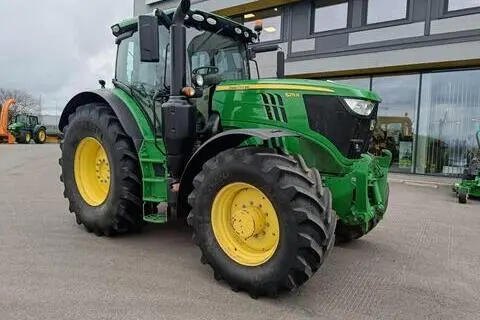 John Deere 6215R, 188 kW, diesel, automatic