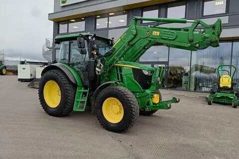 John Deere 6115 RC, 85 kW, diesel, automatic