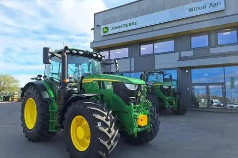 John Deere 6R 155, 114 kW, diesel, automatic