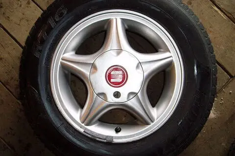 Used steel wheel+summer tire 175/70R13, Ronal