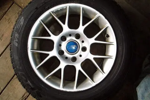Used steel wheel+studless winter tire 195/65R15, Stilauto