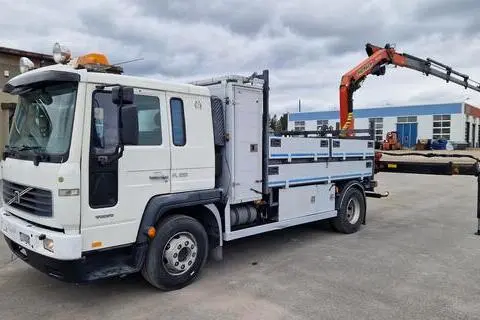 Volvo FL220 4X2 Palfinger PK7501, 2001, 168 kW, diisel, manuaal