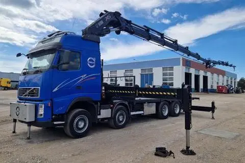 Volvo FH480 8X4 HIAB 800E-6 HiPro + JIB170X5, 2008, 353 kW, дизель, механическая