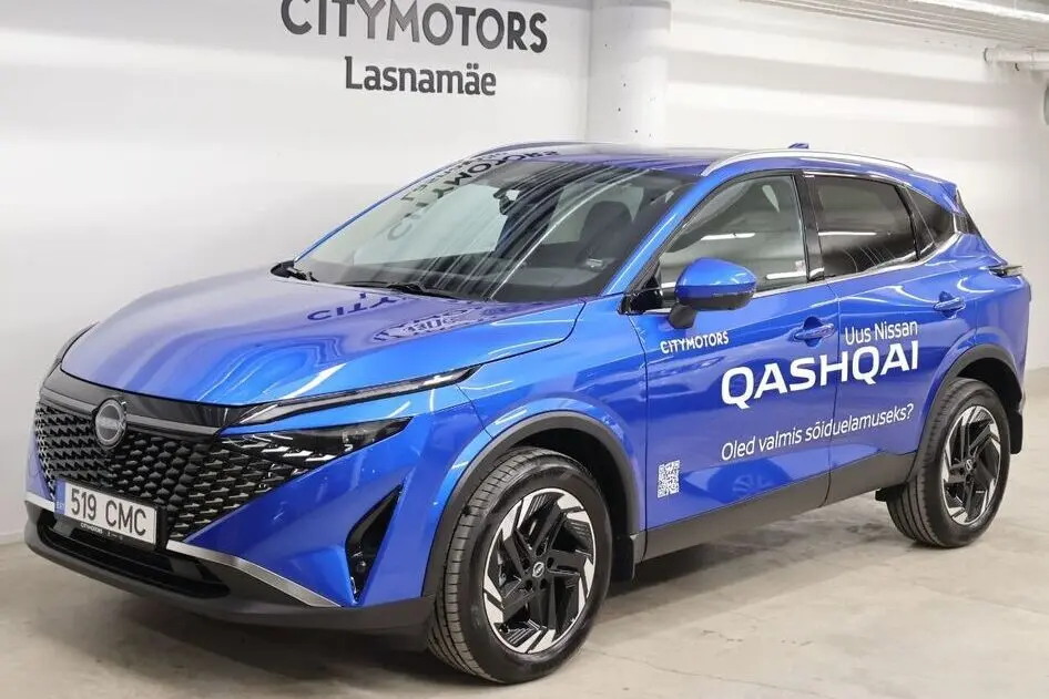Nissan Qashqai, 2025, 1.3, 116 kW, hübriid b+e, automaat, esivedu
