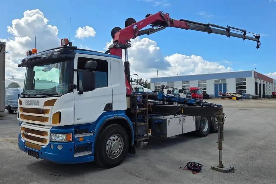 Scania P360 6X2*4 HMF 1720K4 EURO6, 265 kW, diesel, automatic