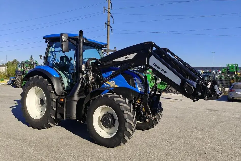 New Holland T6.180 DC, 6.7, 128 kW, diesel, automatic, four-wheel drive