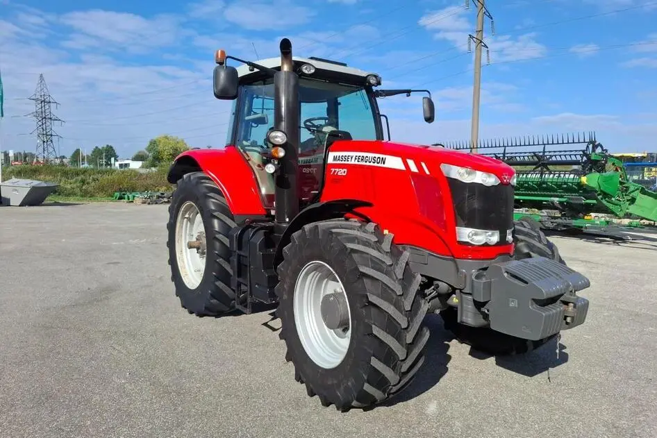 Massey Ferguson 7720, 6.6, 158 kW, diesel, automatic, four-wheel drive