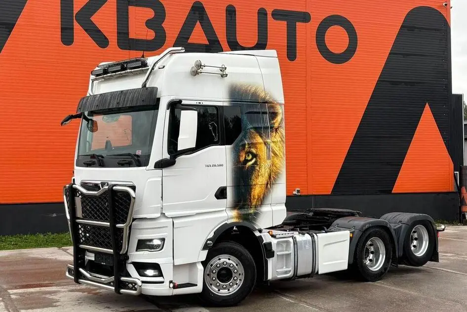 MAN TGX 28.580 6x2, 2020, 427 kW, diesel, automatic