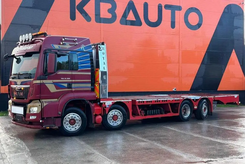 MAN TGS 35.480 8x4H-6, 2017, 353 kW, diesel, manual