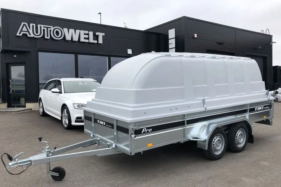 Tiki Treiler Keevis PRO 400-DLH 4.0x1.5 Kaanega kastihaagis, 2025