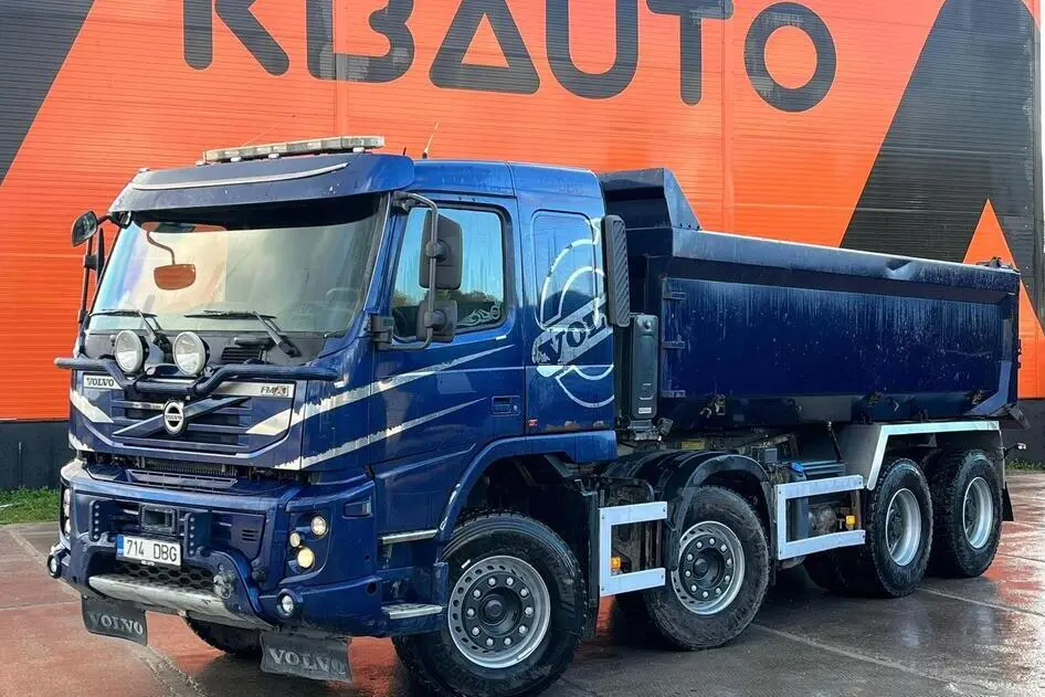 Volvo FMX 500 8x4, 2011, 12.8, 375 kW, diesel, automatic
