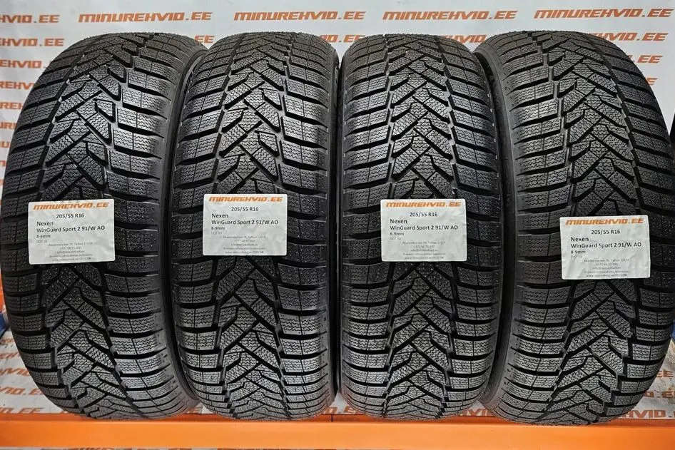 Kasutatud lamellrehv 205/55R16 Nexen WinGuard Sport 2 91/W AO
