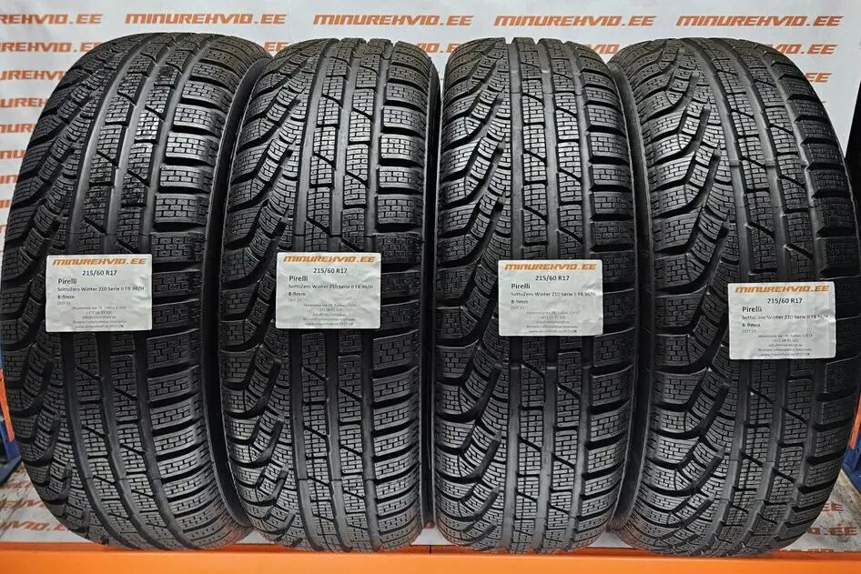 Used studless winter tire 215/60R17 Pirelli SottoZero Winter 210 Serie II FR 96/H