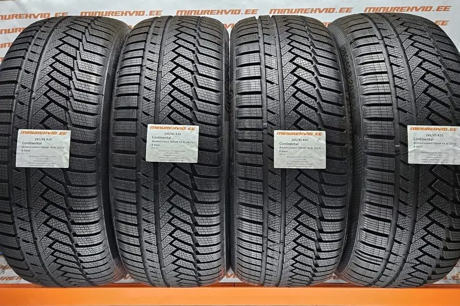 Подержанный нешипованная шина 245/45R20 Continental WinterContact TS850P FR XL 103/V