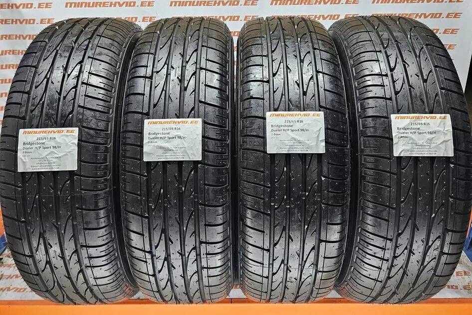 Used summer tire 215/65R16 Bridgestone Dueler H/P Sport 98/H