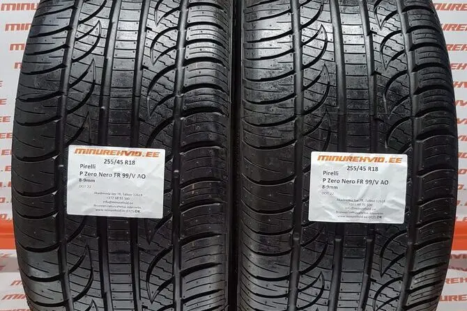 Used summer tire 255/45R18 Pirelli P Zero Nero FR 99/V AO