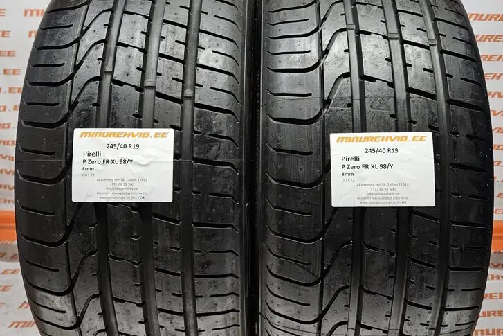 Used summer tire 245/40R19 Pirelli P Zero FR XL 98/Y