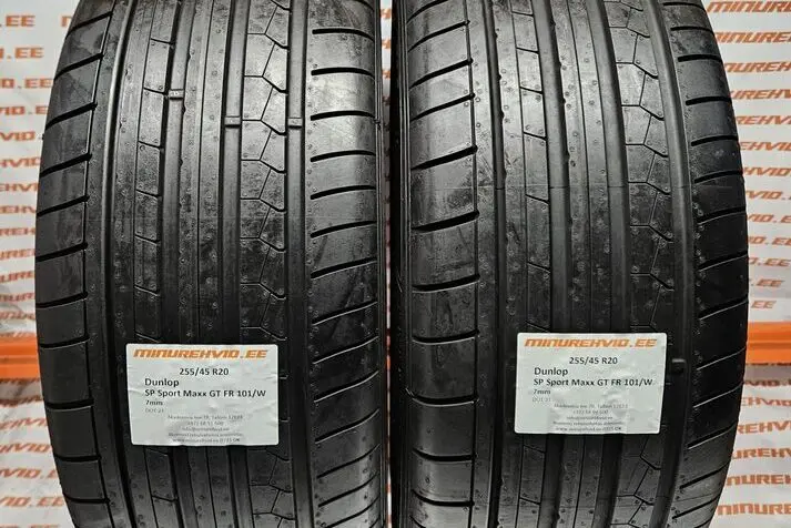 Used summer tire 255/45R20 Dunlop SP Sport Maxx GT FR 101/W
