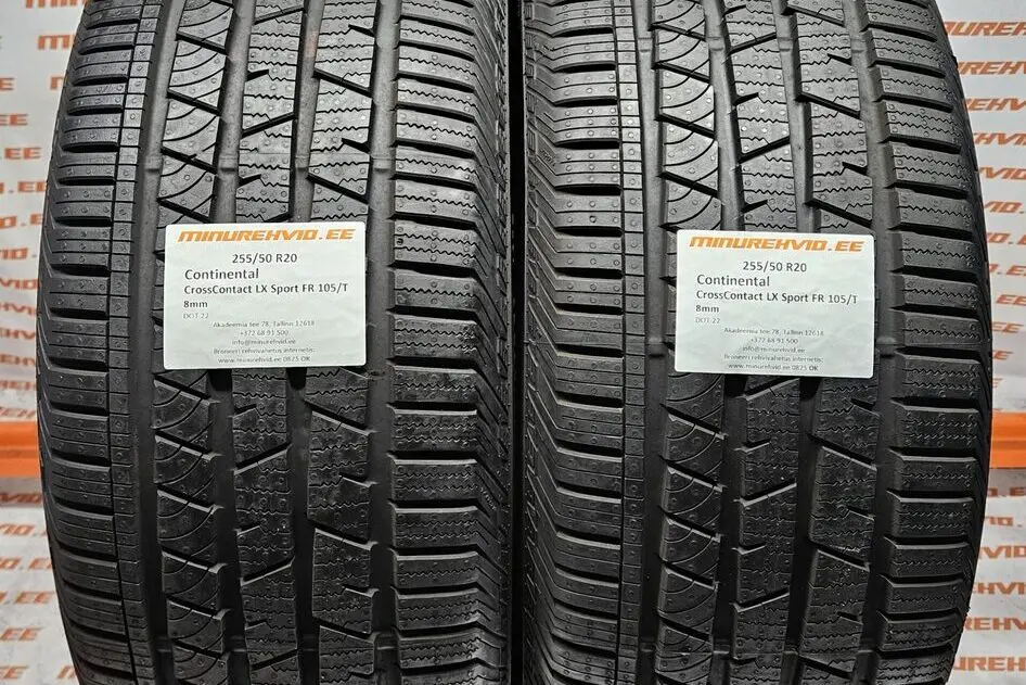 Used summer tire 255/50R20 Continental CrossContact LX Sport FR 105/T