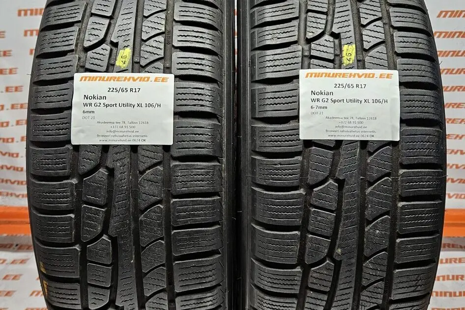 Kasutatud lamellrehv 225/65R17 Nokian WR G2 Sport Utility XL 106/H