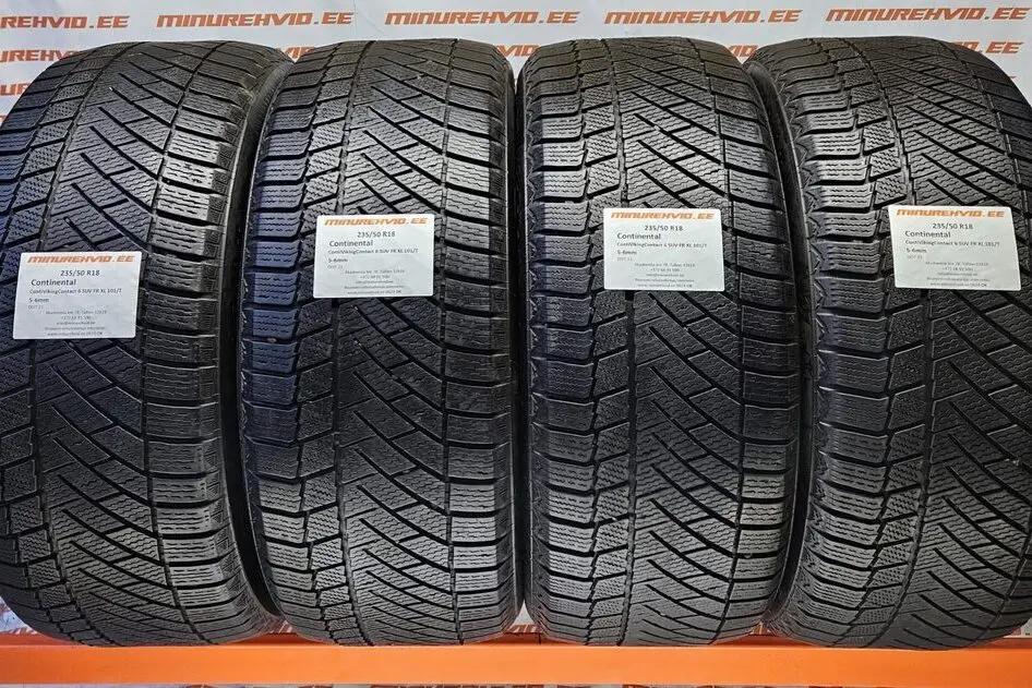 Kasutatud lamellrehv 235/50R18 Continental ContiVikingContact 6 SUV FR XL 101/T