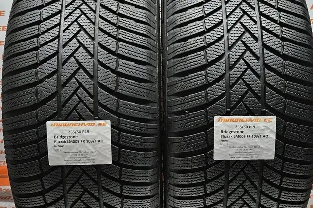 Kasutatud lamellrehv 255/50R19 Bridgestone Blizzak LM005 FR 103/T AO
