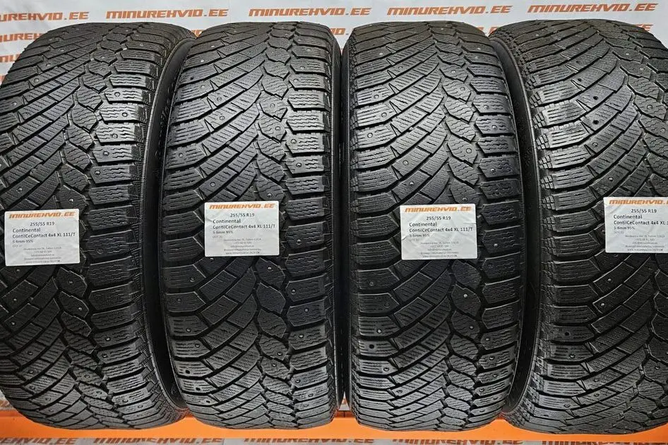 Used studded tire 255/55R19 Continental ContiIceContact 4x4 XL 111/T