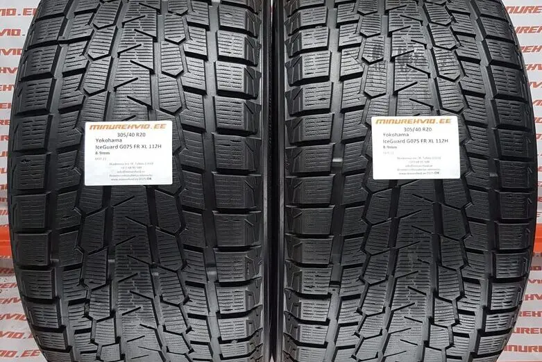Kasutatud lamellrehv 305/40R20 Yokohama IceGuard G075 FR XL 112H