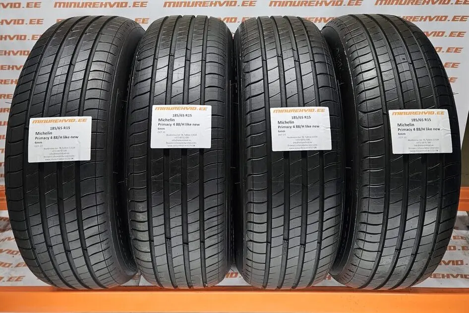 Подержанный летняя шина 185/65R15 Michelin Primacy 4 88/H like new