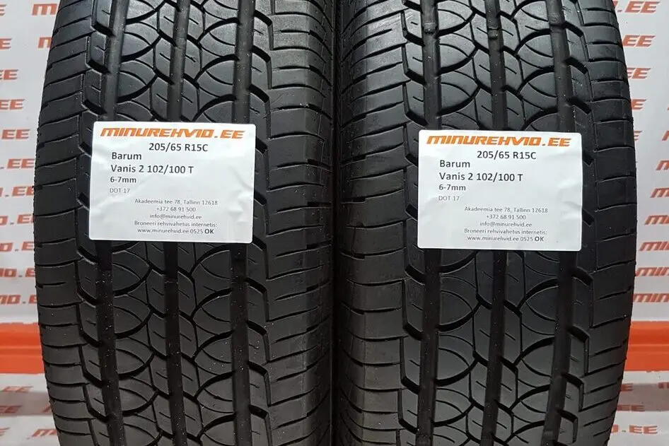 Подержанный летняя шина 205/65R15 Barum Vanis 2 102/100 T