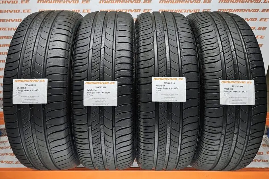 Подержанный летняя шина 205/60R16 Michelin Energy Saver + XL 96/H