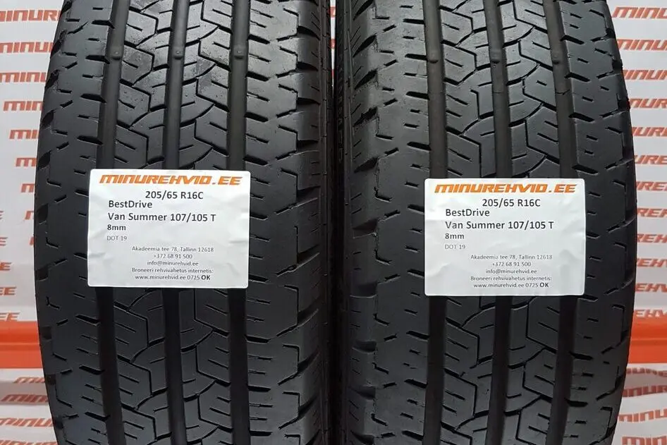 Подержанный летняя шина 205/65R16 Van Summer 107/105 T