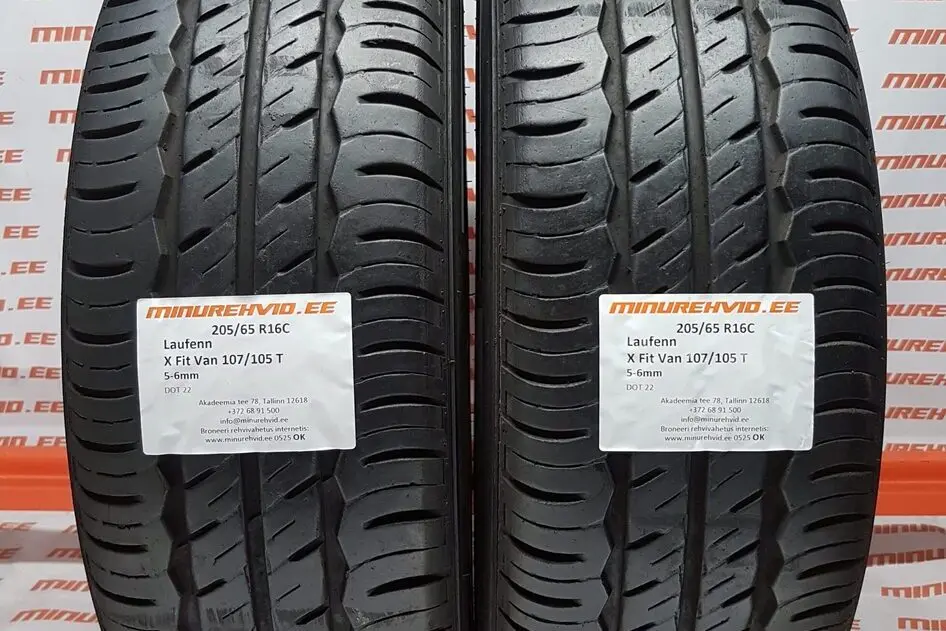 Подержанный летняя шина 205/65R16 Laufenn X Fit Van 107/105 T