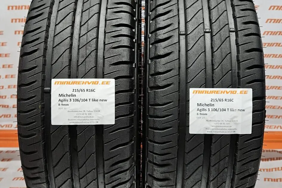 Подержанный летняя шина 215/65R16 Michelin Agilis 3 106/104 T like new