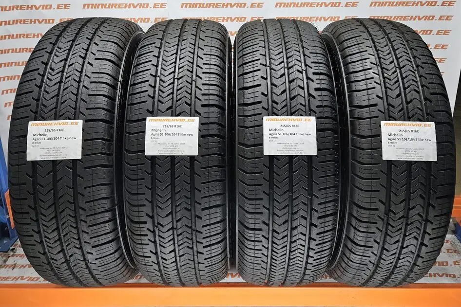 Подержанный летняя шина 215/65R16 Michelin Agilis 51 106/104 T like new