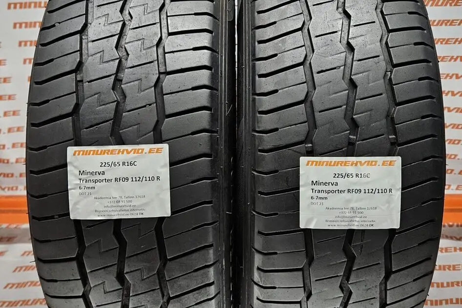Подержанный летняя шина 225/65R16 Minerva Transporter RF09 112/110 R