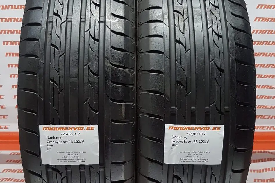 Подержанный летняя шина 225/65R17 Nankang Green/Sport FR 102/V