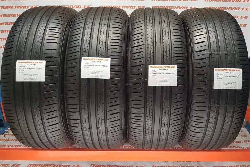 Подержанный летняя шина 215/50R18 Falken Ziex ZE310A EcoRun FR 92/V