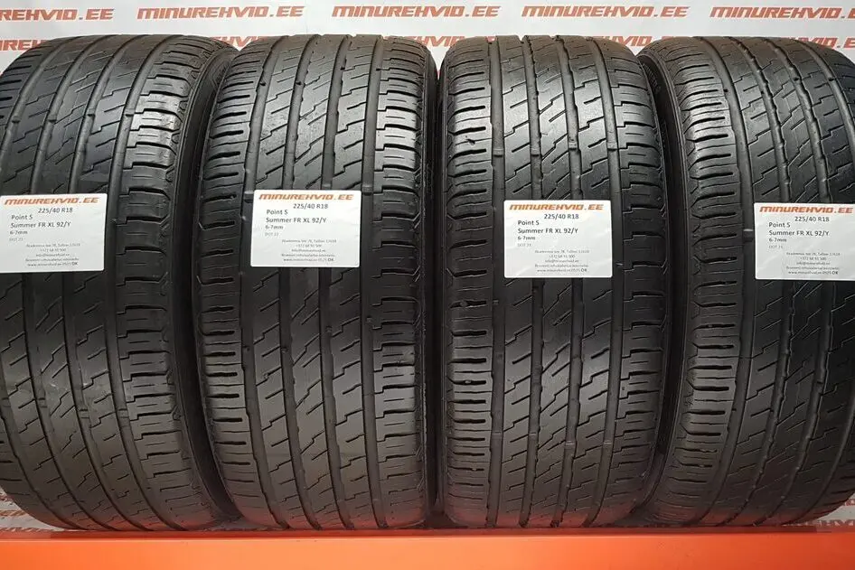 Подержанный летняя шина 225/40R18 Point S Summer FR XL 92/Y