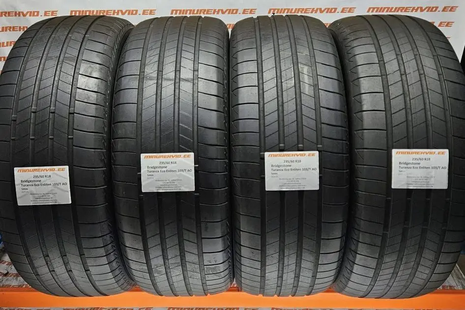 Подержанный летняя шина 235/60R18 Bridgestone Turanza Eco Enliten 103/T AO
