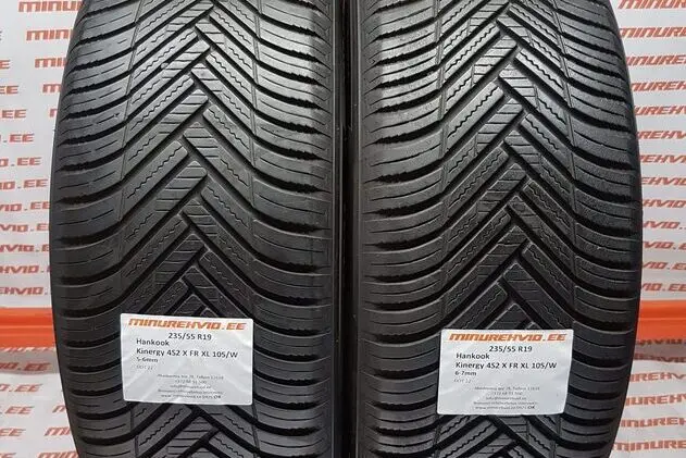 Подержанный летняя шина 235/55R19 Hankook Kinergy 4S2 X FR XL 105/W