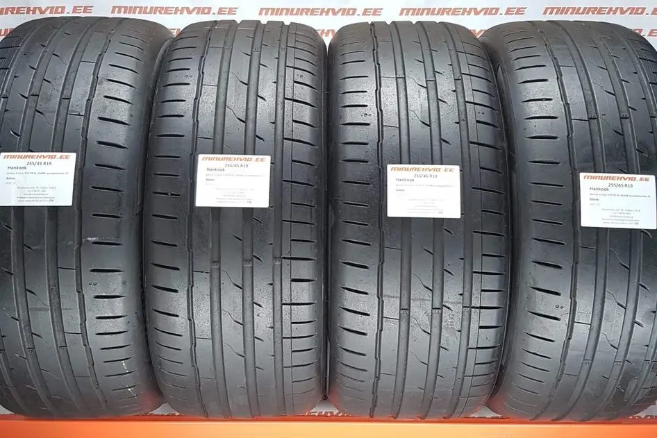 Подержанный летняя шина 255/45R19 Hankook Ventus S1 Evo 3 EV FR XL 104/W soundabsorber T0,T2